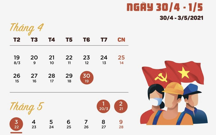 Thông báo nghỉ lễ Giỗ tổ Hùng vương và Lễ 30/4-1/5 Thông báo nghỉ lễ Giỗ tổ Hùng vương và Lễ 30/4-1/5
