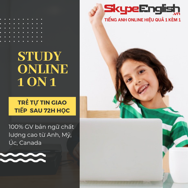 Lớp học tiếng Anh online cho trẻ em