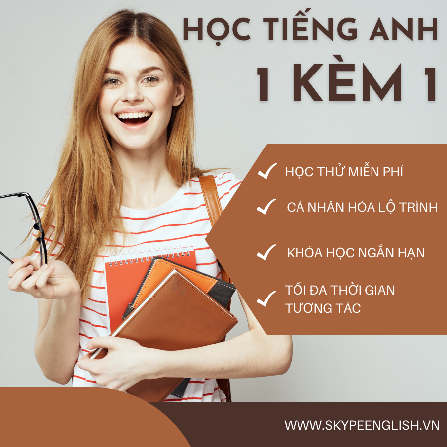 Xóa mù Anh ngữ với khóa học tiếng Anh giao tiếp 1 kèm 1 tại nhà