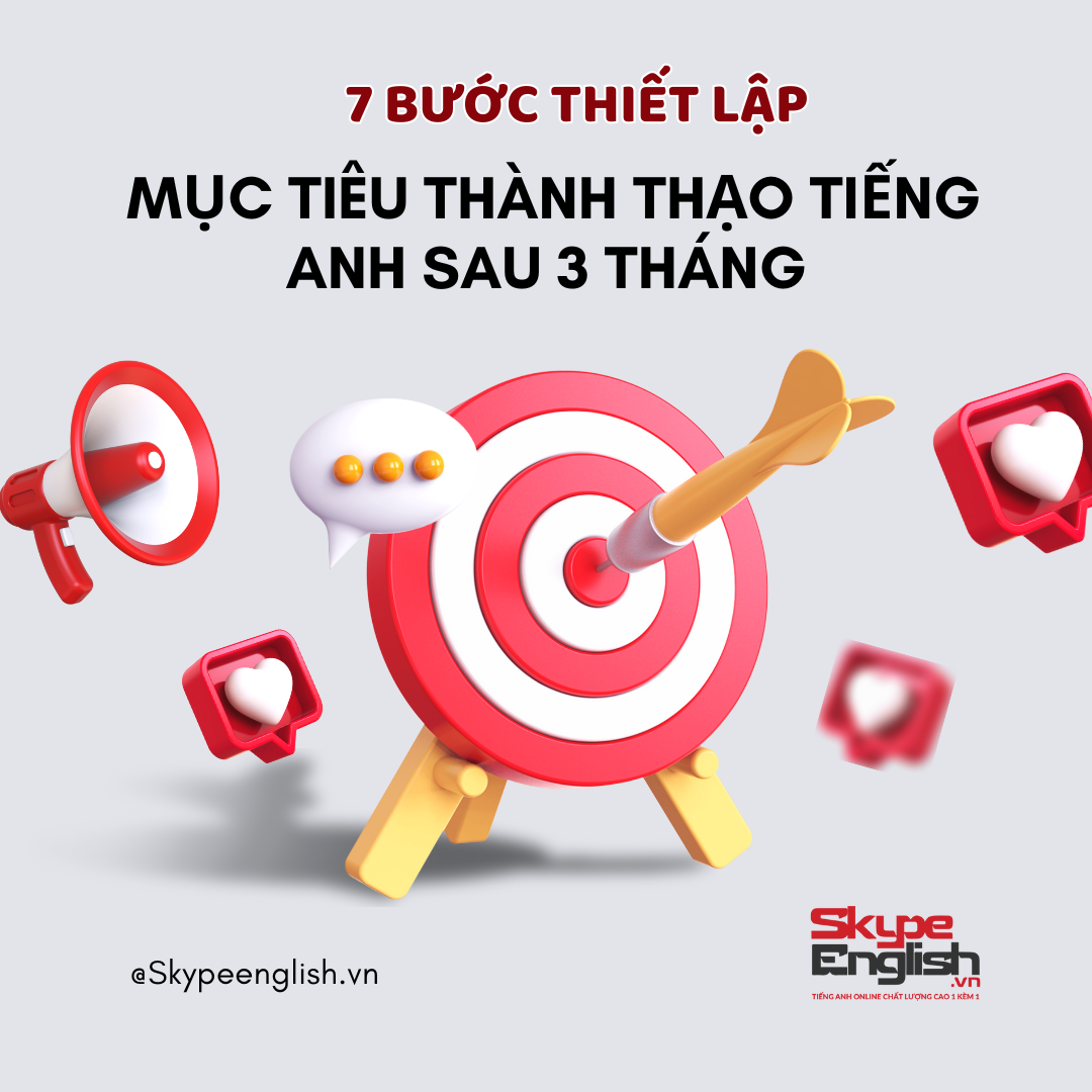 7 bước thiết lập mục tiêu thành thạo tiếng Anh sau 3 tháng