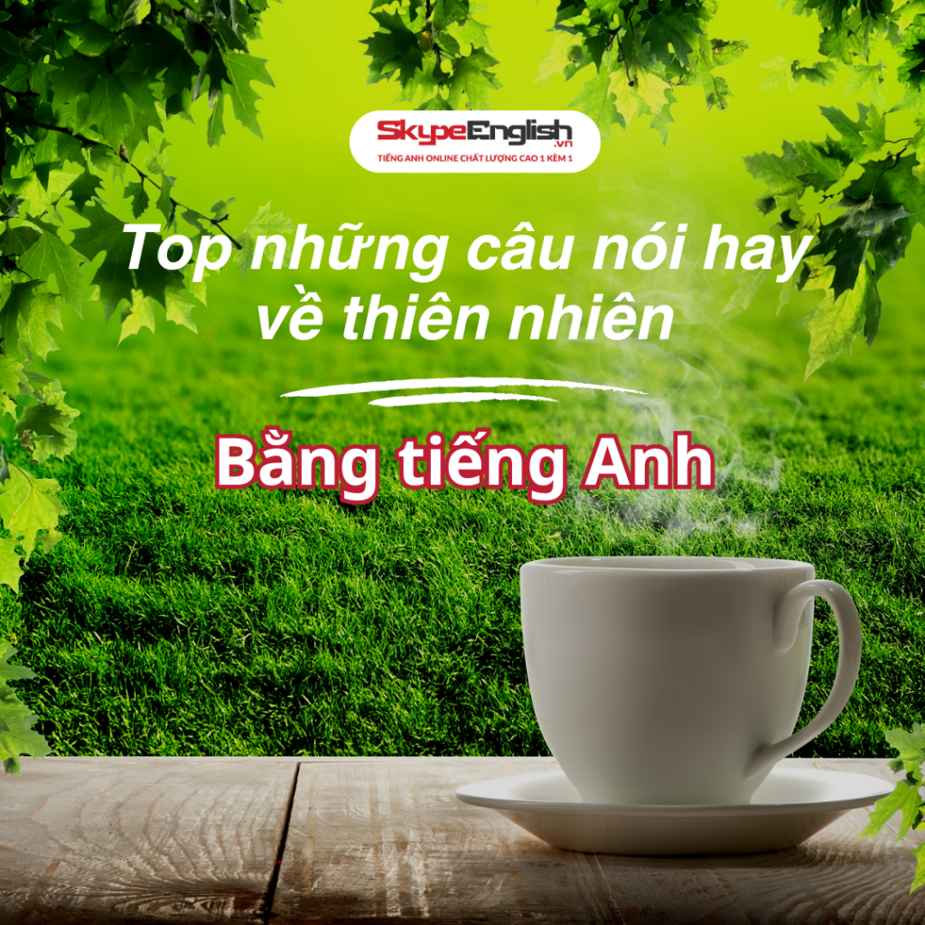 Top những câu nói hay về thiên nhiên bằng tiếng Anh Top những câu nói hay về thiên nhiên bằng tiếng Anh