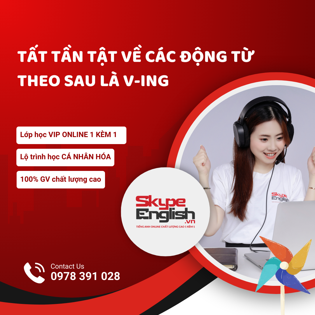 Tất tần tật về các động từ theo sau là V-ing