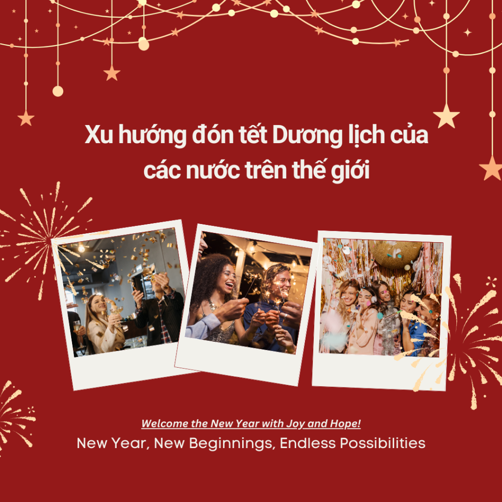 Xu hướng đón tết Dương lịch của các nước trên thế giới Xu hướng đón tết Dương lịch của các nước trên thế giới